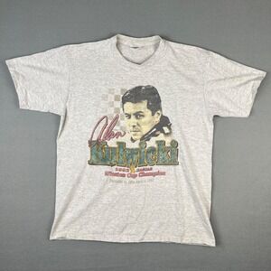 VTG Alan Kulwicki Nascar T Shirt Fits Medium Memorial 1990s Winston Cup Champion